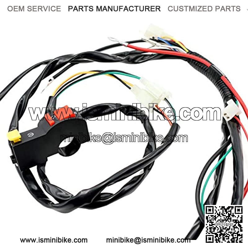 Royitay Complete Electrics Start Engine CDI Ignition Coil Wiring Loom Harness Spark Plug Kits For 50cc 110cc 125cc ATV Buggy Quad Dirt Bike - Image 3