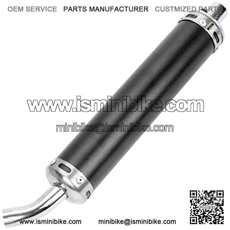 22mm Universal Motorcycle Exhaust Muffler Pipe for Motorcycle Pit Dirt Bike Motorized Bicycle Chinese Atv ct100u Mini Bike Go-kart Street Scooter Mini Moto - Image 4