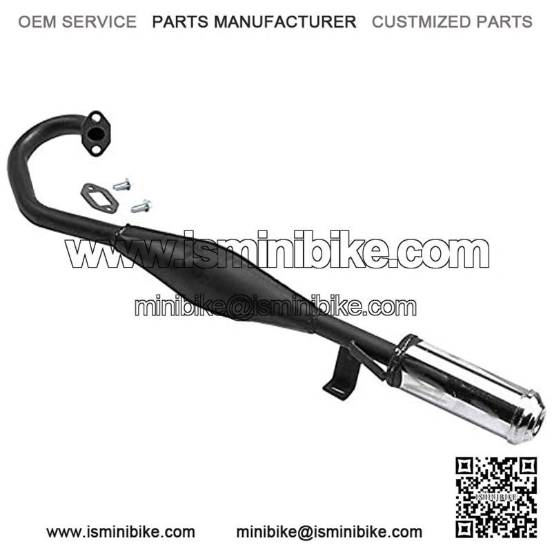 Exhaust Muffler Pipe for Mini Pocket Chopper Quad Dirt Pit Bike ATV