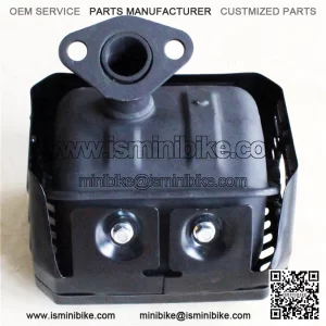 168 Engine Motor Muffler Exhaust with intake manifold parts for go kart