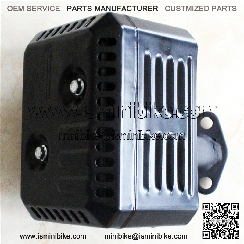 168 Engine Motor Muffler Exhaust with intake manifold parts for go kart - Image 3