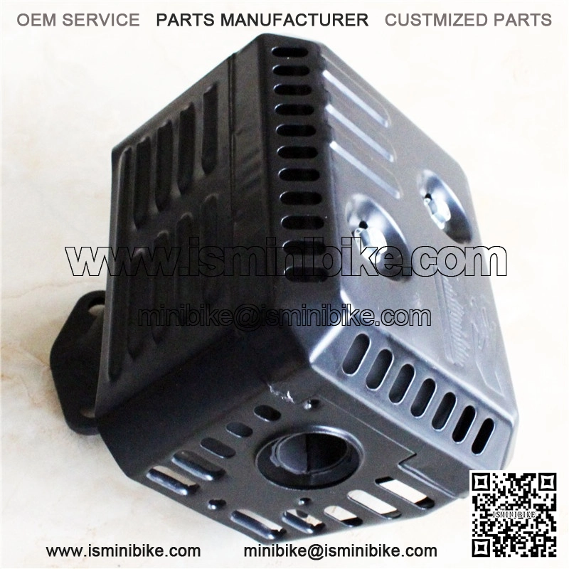 168 Engine Motor Muffler Exhaust with intake manifold parts for go kart - Image 4