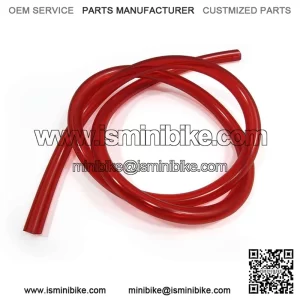 3' Length Of 1/4" ID X 3/8" OD Fuel Line Red Mini Bike Go Kart Mower Drift Trike