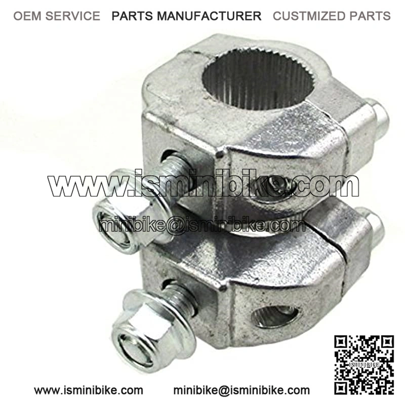 7/8" 22mm Handlebar Risers Mount Bracket Clamp Taper Handle Bar Riser For 47cc 49cc Mini Moto Dirt Bike - Image 2