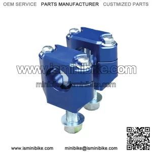 Rubber Mounted Clamps 1 1/8" Blue BLUE MK-BU-118