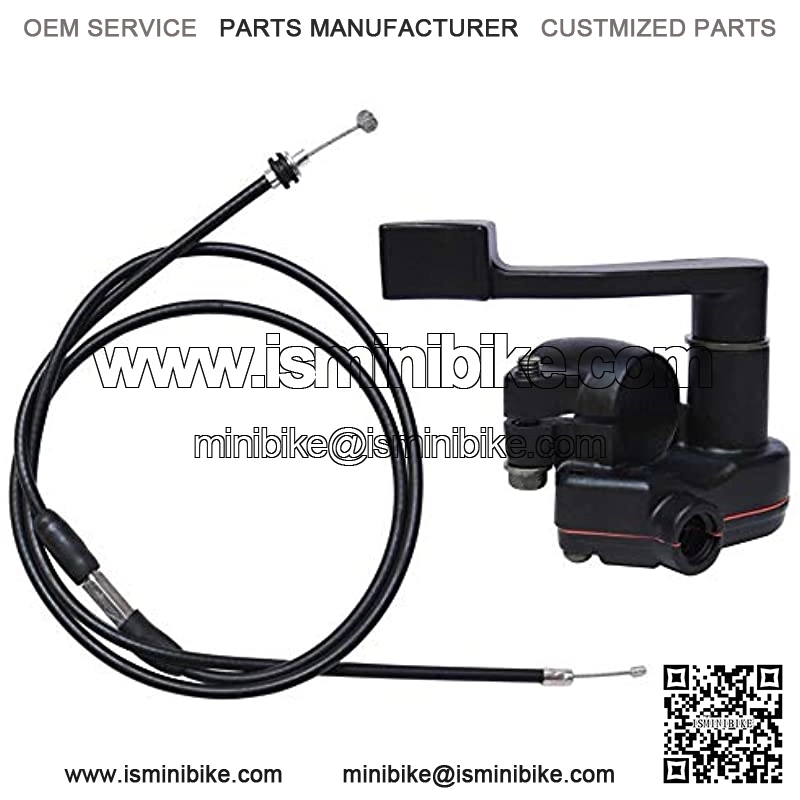 7/8'' 22mm Thumb Throttle Cable Accelerator Handle Assembly for 50cc 70cc 90cc 110cc 125cc 250cc ATV Quad Go Kart TaoTao Pit Bike