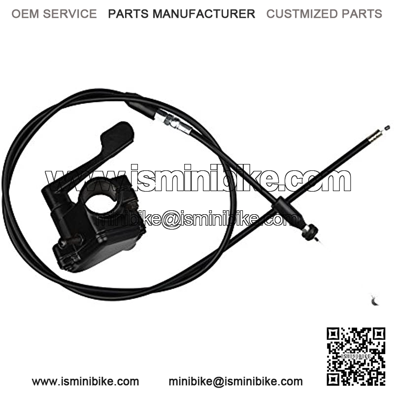 7/8'' 22mm Metal Thumb Throttle Cable Accelerator Handle Assembly For Chinese 50cc 70cc 90cc 110cc 125cc 250cc ATV Quad Go Kart