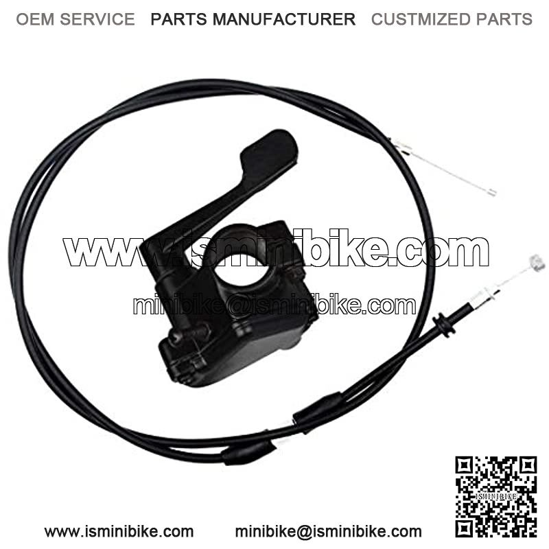 7/8'' 22mm Metal Thumb Throttle Cable Accelerator Control Assembly For Chinese 50cc 70cc 90cc 110cc 125cc 250cc ATV Quad Go Kart Pit Bike