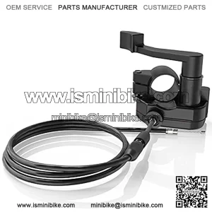 TA1-S22 Heavy Duty 7/8'' 22mm Thumb Throttle Cable Accelerator Handle Assembly For Chinese 50cc 70cc 90cc 110cc 125cc 250cc ATV Quad Go Kart Kazuma TaoTao