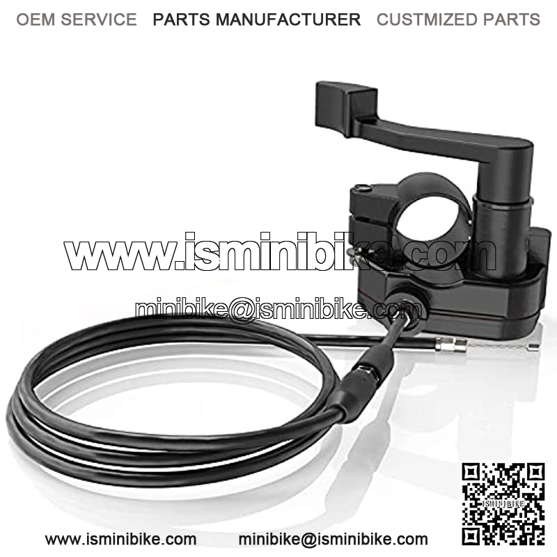 TA1-S22 Heavy Duty 7/8'' 22mm Thumb Throttle Cable Accelerator Handle Assembly For Chinese 50cc 70cc 90cc 110cc 125cc 250cc ATV Quad Go Kart Kazuma TaoTao