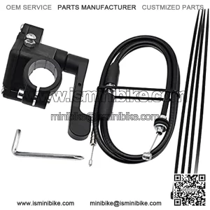 7/8inch 22mm plastic Thumb Throttle Cable Accelerator Handle Assembly for Chinese 50cc 70cc 90cc 110cc 125cc 250cc ATV Quad Go Kart