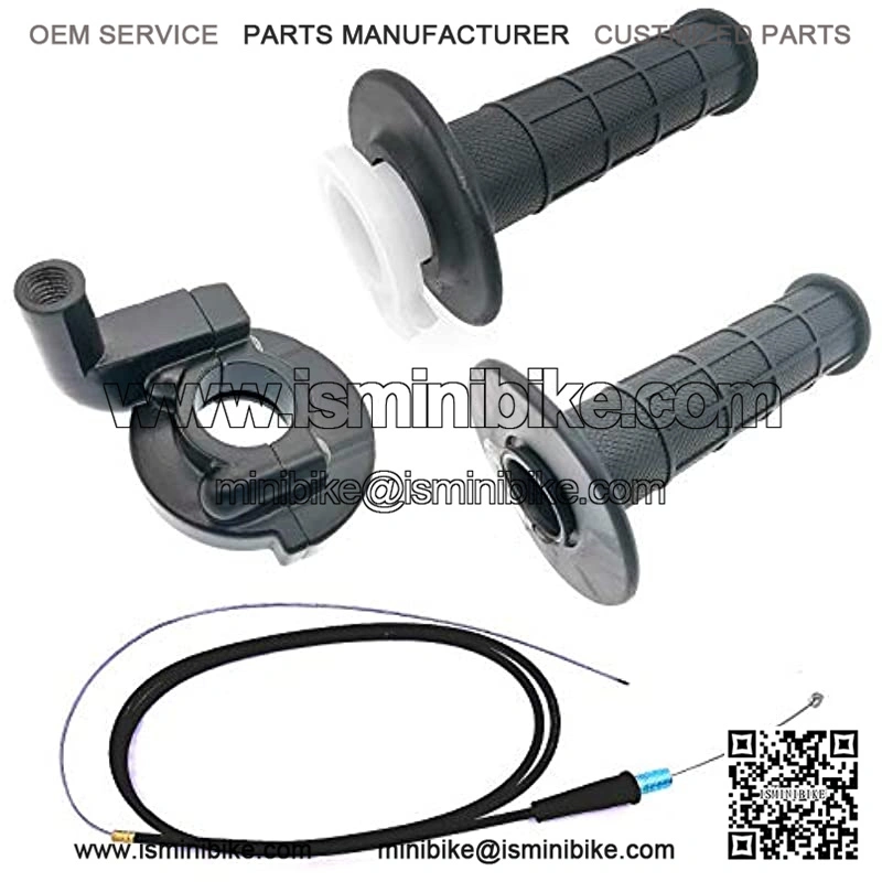Mini Bike Throttle Assembly W/Mini Bike Throttle Grips and Brake Cable - Fits Xr80 Xr100 Crf70 Crf80 Crf100 - Image 2