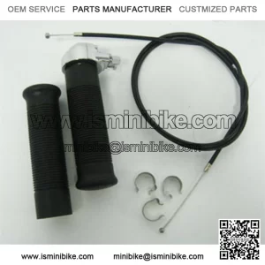 1" Throttle Control (Long) w/ 53" Cable & 3 Conduit Clips