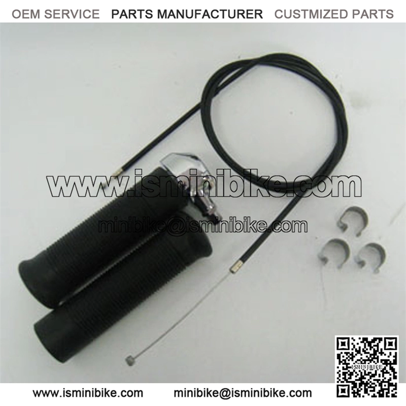 7/8" Throttle Control (Long) w/ 53" Cable & 3 Conduit Clips