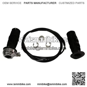 7/8" Throttle, 100" Cable, 3 Conduit Clips