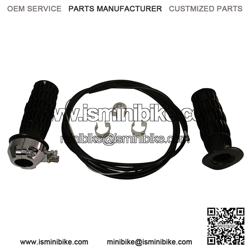 7/8" Throttle, 100" Cable, 3 Conduit Clips