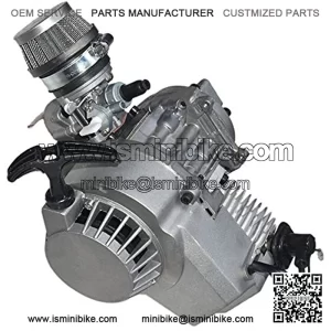 Racing Performance Mikuni VM22-3847 Carburetor Carb Mainfold 38mm Air Filter For 212cc GX200 196cc Go Kart Mini Bike (Red)