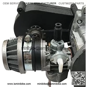 20t clutch bell housing gear box for 43cc 49cc mini pocket bikes
