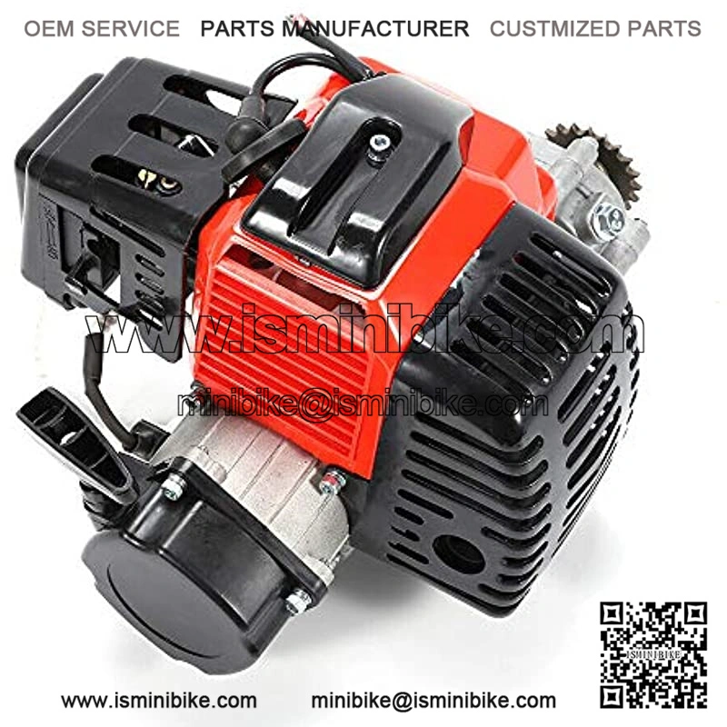 6 Tooth Clutch Drum Gear Box 68 Tooth Rear Chain Sprocket 25H Chain (136 Links) For 2 Stroke 47cc 49cc Minimoto Pocket Bike 4 Wheeler Quad ATV - Image 4