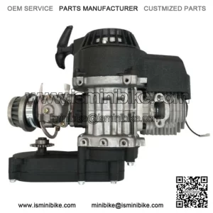 mini bike 49cc engine with 2 stroke engine bule color