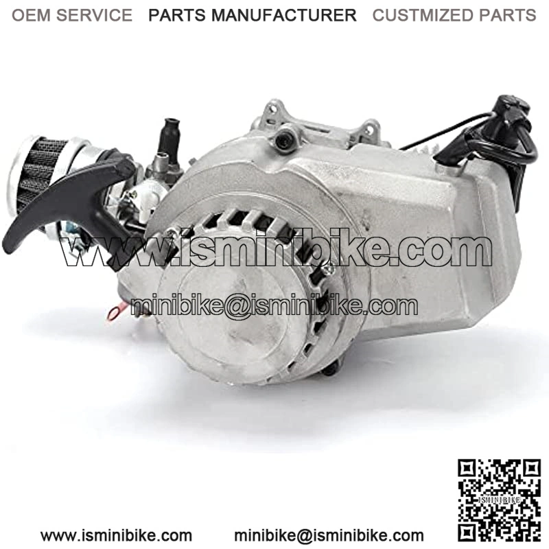 49cc 2 Stroke Engine Motor, Pull Start Mini Gas Engine Starter Motor 1.3HP for Pocket Bike Mini Dirt Bike ATV Scooter - Image 3
