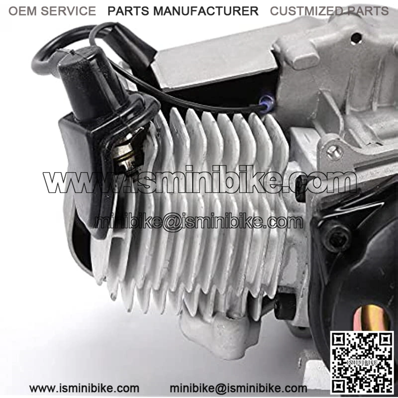 49cc 2 Stroke Engine Motor, Pull Start Mini Gas Engine Starter Motor 1.3HP for Pocket Bike Mini Dirt Bike ATV Scooter - Image 4