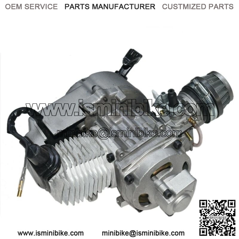 Complete 47cc 49cc Engine Motor For 2 Stroke ATV Mini Quad Go Kart Pit Dirt Bike - Image 3