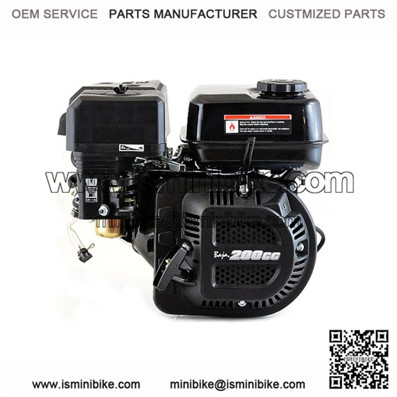200cc 6.5 Hp Mini Bike Engine for the Baja Mini Bike MB200 (Baja Heat, Mini Baja, Baja Warrior)