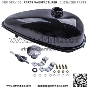 4L Gas Fuel Petrol Tank for 49cc 60cc 80cc Motorized Bicycle Bike High Quality