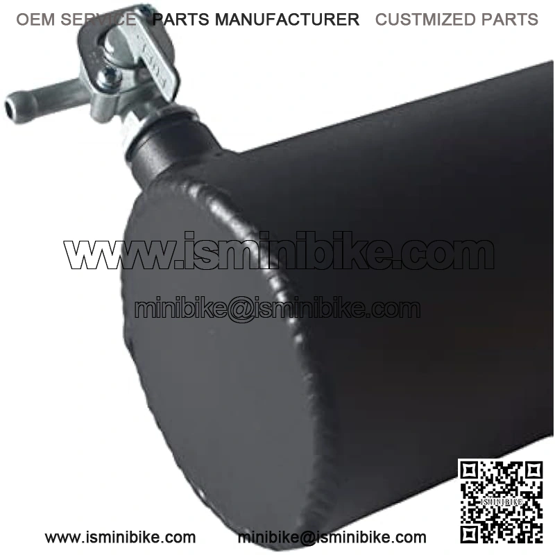 Black Gas Tank Aluminum Cylinder 10" For Coleman Powersports CT200U BT200X CT200u-ex,For Predator 212cc 196cc/6.5HP Go Kart and Gas Mini Bike - Image 3