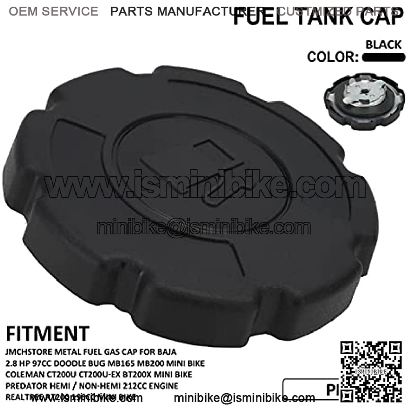 Gas Fuel Tank Cap for CT200U BT200X CT200U-EX Baja MB165 MB200 4HP-13HP Engine GX160 GX200 37mm 168F Mini Bike Go Kart - Image 2
