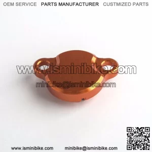 MOJO KTM Rear Brake Reservoir Cover - CNC Billet Anodized Alum. | MOJO-KTM-RBRC2