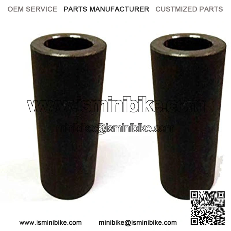 (2) 2-1/2" Length x 5/8" ID Axle Wheel Bolt Bushing Spacers Mini Bike Go Karts