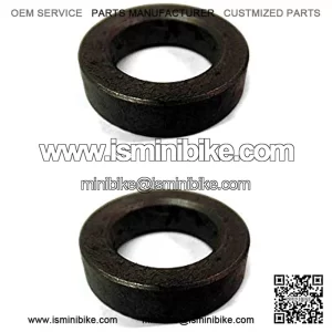 (2) 1/4" Length x 5/8" ID Axle Bolt Bushing Spacers Mini Bikes & Go Karts