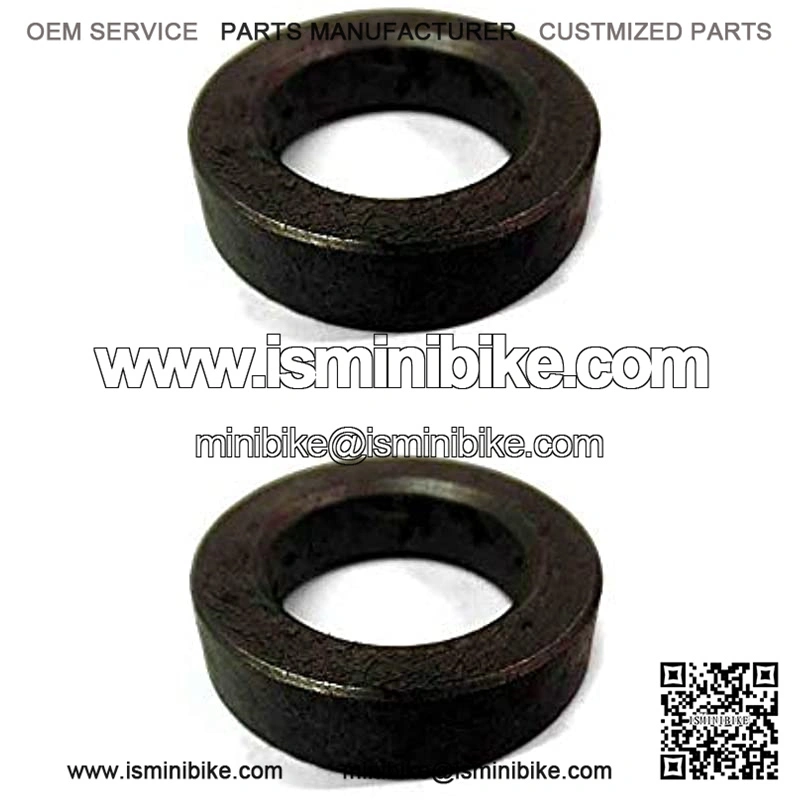 (2) 1/4" Length x 5/8" ID Axle Bolt Bushing Spacers Mini Bikes & Go Karts