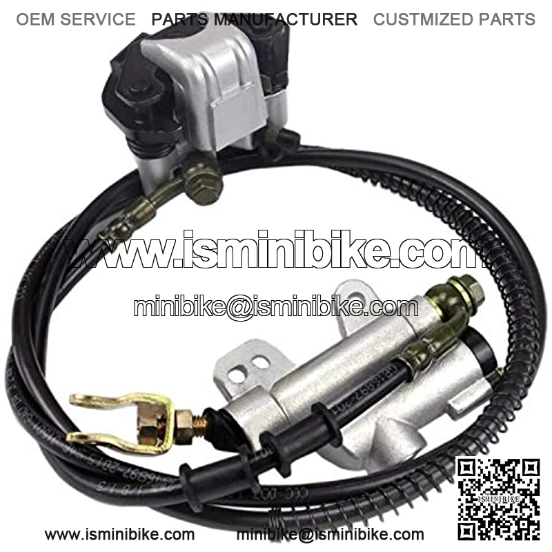 Rear Axle Shaft Kit with Brake Master Cylinder Caliper DRotor Assembly for Go Kart Quad Trike Drift Bikes - Image 4