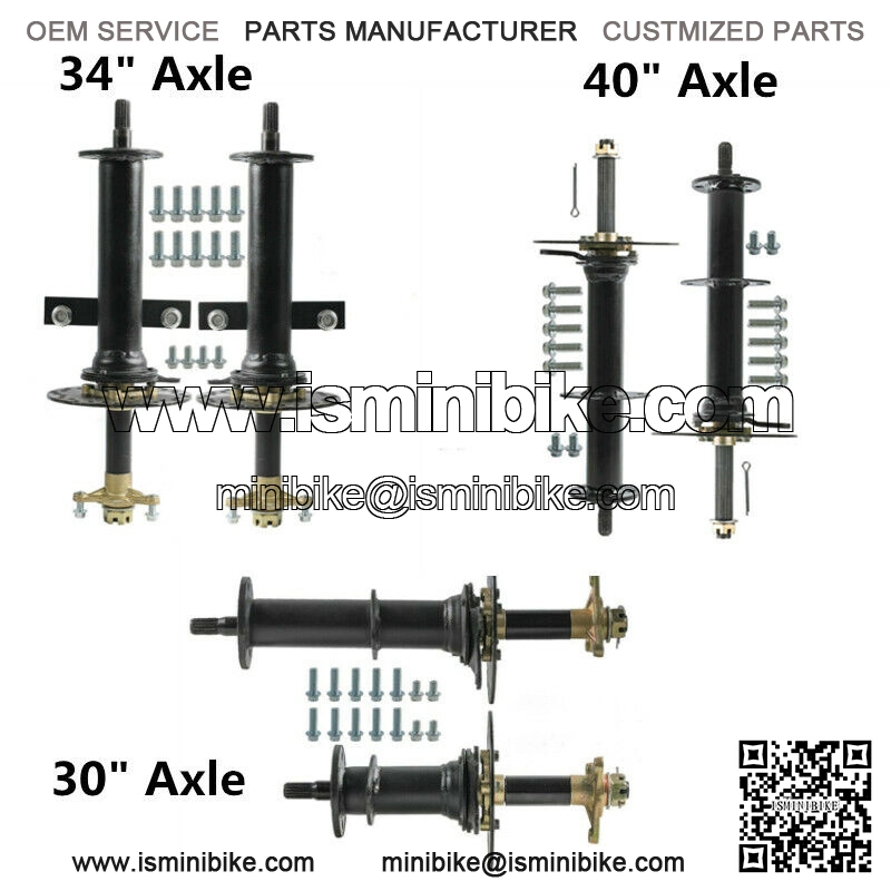Go kart Differential Rear Axle Assembly Kit for Electric Trike Quad ATV Scooter