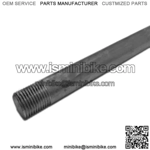 5/8" Steel Mini Axles / Jackshafts (Threaded Ends, No Keyway)