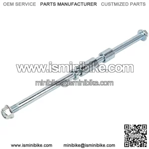 12mm 330mm Front Rear Axle with Bushing 38mm 22mm 5mm Fit for Pit Dirt Bike Moped Scooter QUAD ATV Mini Bike Parts