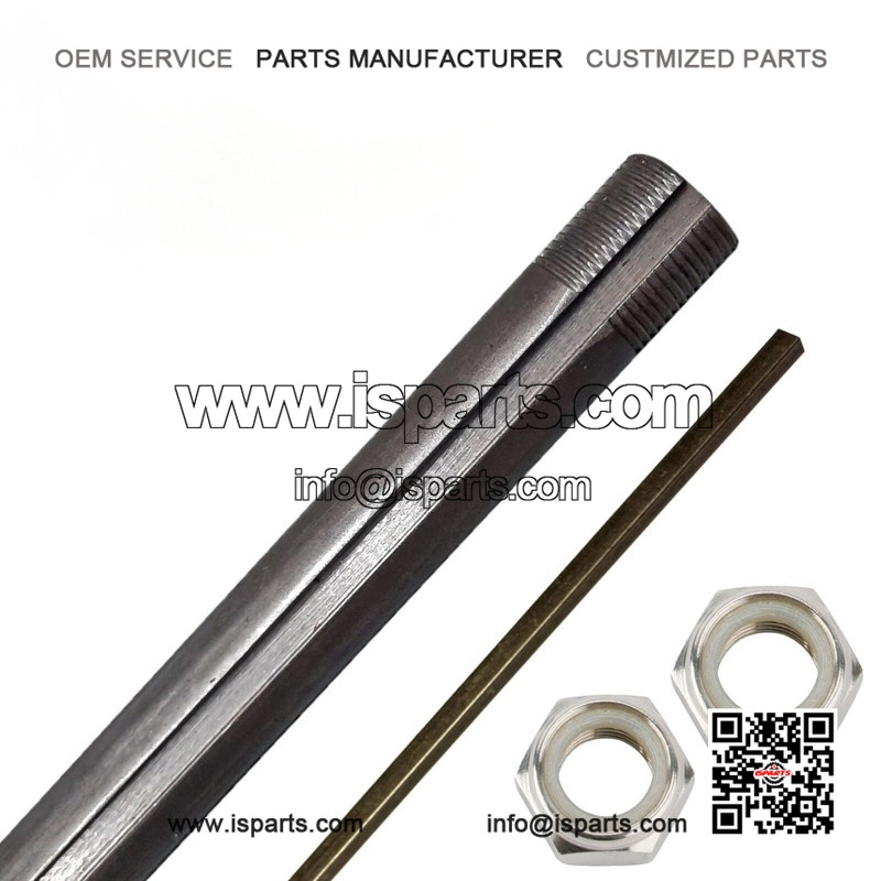 Live Axle 1" x 45" with 1/4" Keyway ?C for Go Kart, Drift Trike, Mini Bike Parts - Image 2