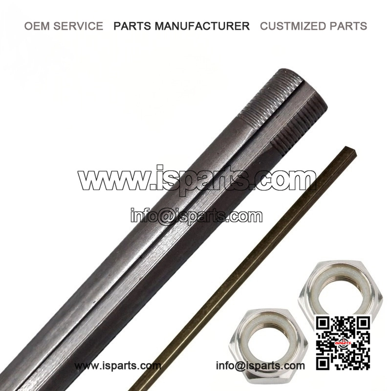 Live Axle 1" x 38" with 1/4" Keyway ?C for Go Kart, Drift Trike, Mini Bike Parts - Image 2