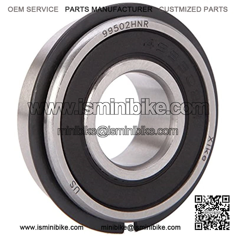 10 Pack 99502HNR Bearing ID 5/8" x OD 1-3/8" x Width 7/16", Replacement for Go Kart, Mini Bikes and Lawn Mowe Wheel Hub Etc, Double Seal, Snap Ring and Pre-Lubricated. - Image 3