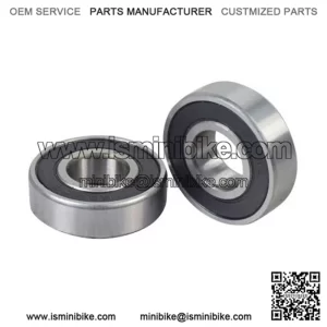 6001-2RS (6001RS) Sealed ATV & Dirt Bike Bearings (Set of 2)