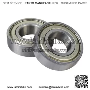 6002ZZ (6002Z) Shielded Scooter & ATV Bearings (Set of 2)