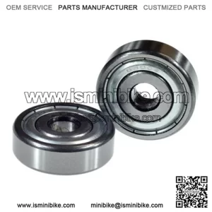 6300ZZ (6300Z) Shielded Scooter Wheel Bearings (Set of 2)
