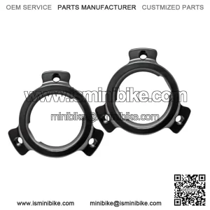 (2) Rear Aluminum Cassettes for 1-1/4" Axle Bearing Racing Go Kart Cart Parts
