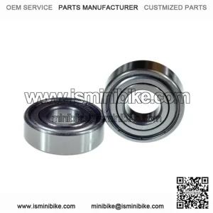 6203ZZ (6203Z) Shielded Bearings for Scooters, ATVs, Dirt Bikes, Mini Bikes, & Go Karts (Set of 2)