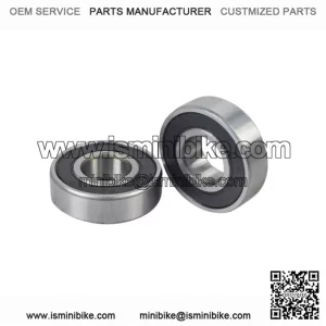 6001-2RS (6001RS) Sealed ATV, Dirt Bike, & Scooter Bearings (Set of 2)