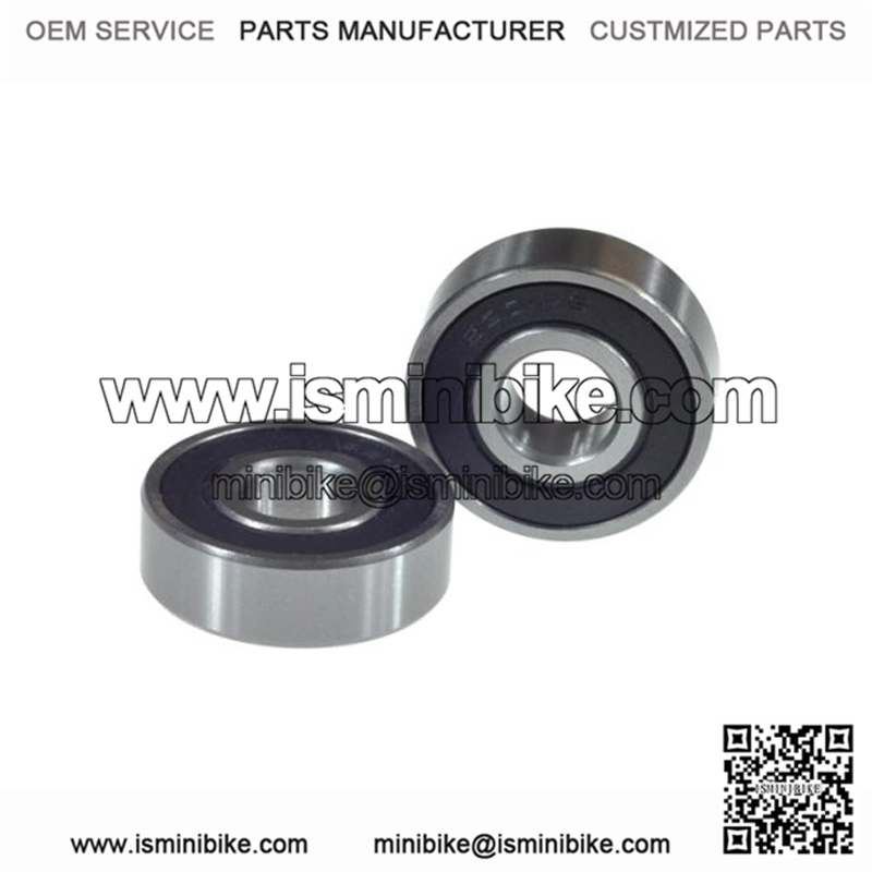 6201-2RS (6201RS) Sealed Dirt Bike, Mini Bike, & Scooter Wheel Bearings (Set of 2)