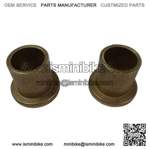 Set of (2) 1/2" x 5/8" Bronze Flanged Sleeved Bushings